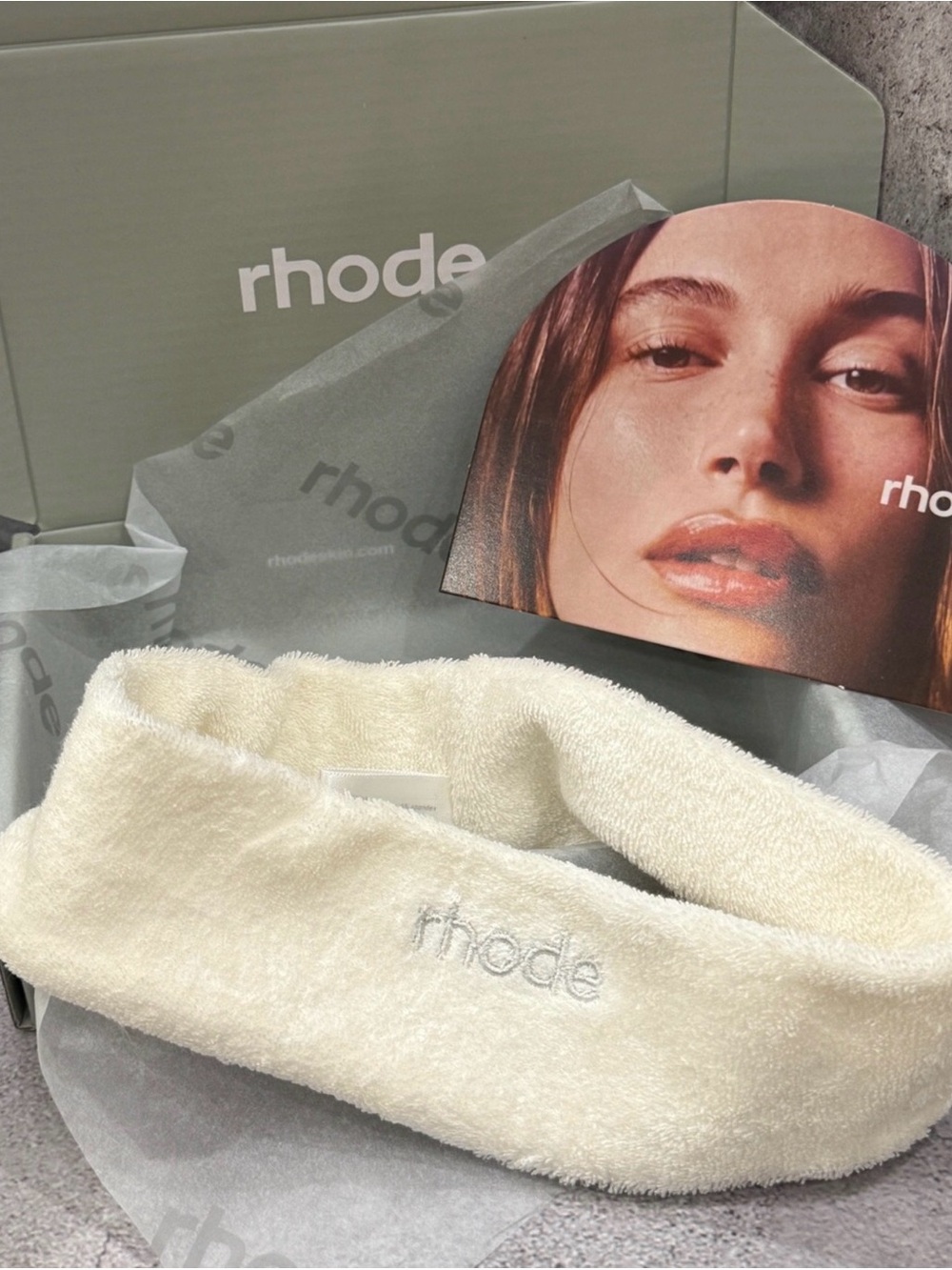 Rhode Skin Terry Headband brand new